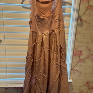 VINTAGE Victorias Secret Dress With Built In Bra. Pink Size S/M